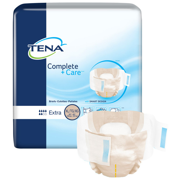 Tena Complete +Care Extra Incontinence Brief, Extra Large