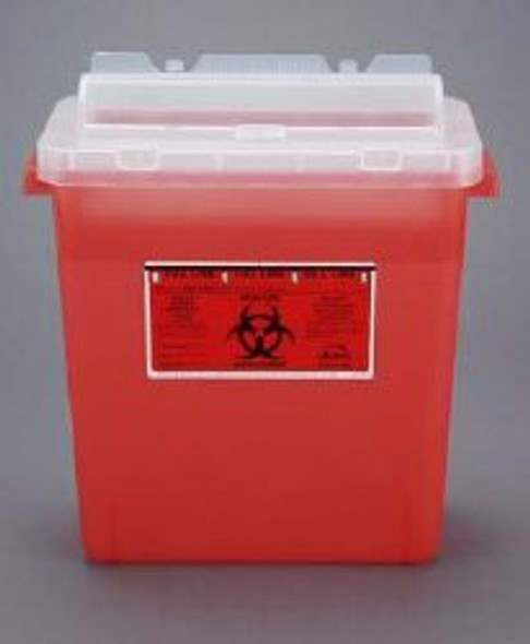 Bemis Sentinel Multi-purpose Sharps Container, 3 Gallon, 15 x 13-7/8 x 6-7/8 Inch