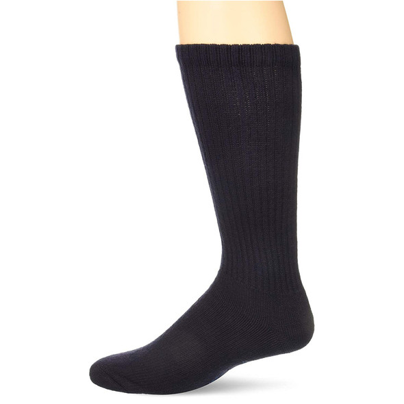 Diabetic_Compression_Socks_SOCK__CREW_SENSIFOOT_NVY_8-15_LG_Stockings_and_Socks_110848