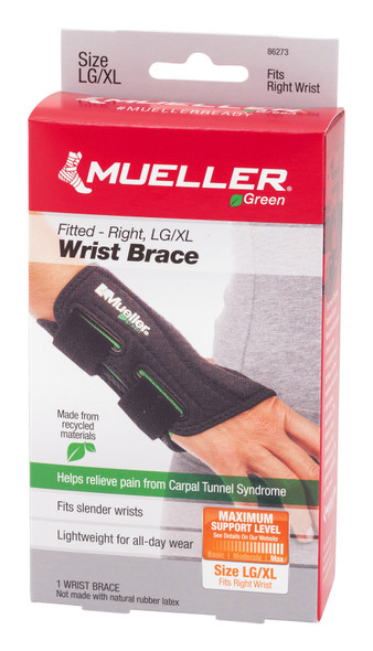 Wrist_Brace_WRIST_BRACE__FITTED_GREENLINE_RT_LG/XLG_Wrist_and_Hand_86273