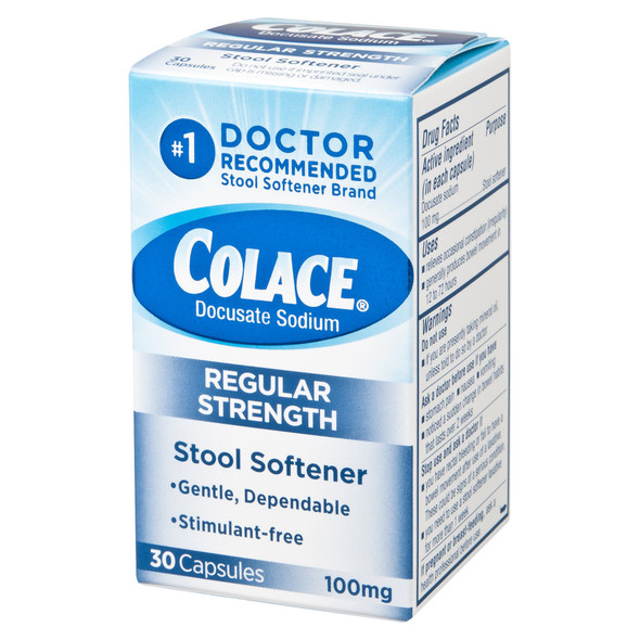 Colace Docusate Sodium Stool Softener