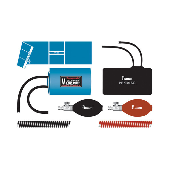 Calibrated V-Lok Blood Pressure Cuff