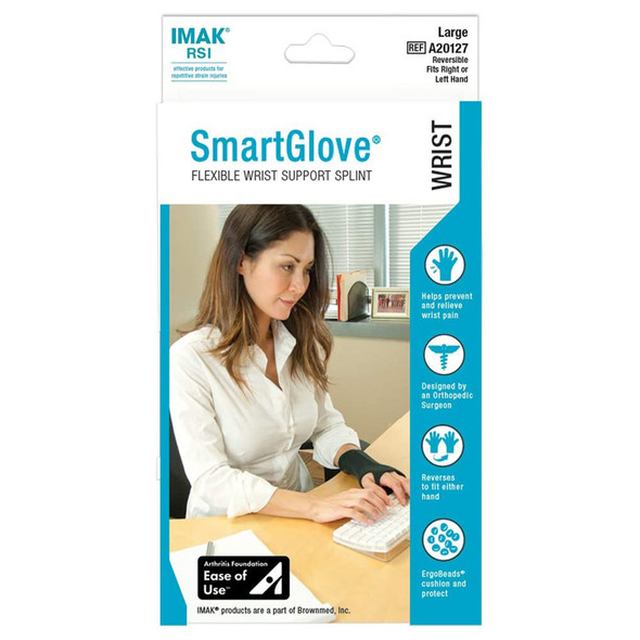 IMAK SmartGlove Wrist Splint, Large
