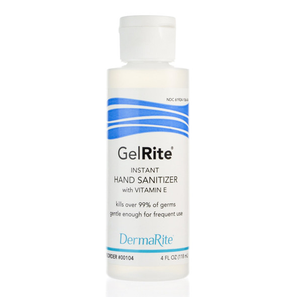 GelRite Instant Hand Sanitizer, 4 oz. Bottle