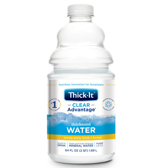 Thick-It Clear Advantage Honey Consistency Thickened Water, 64-ounce Bottle