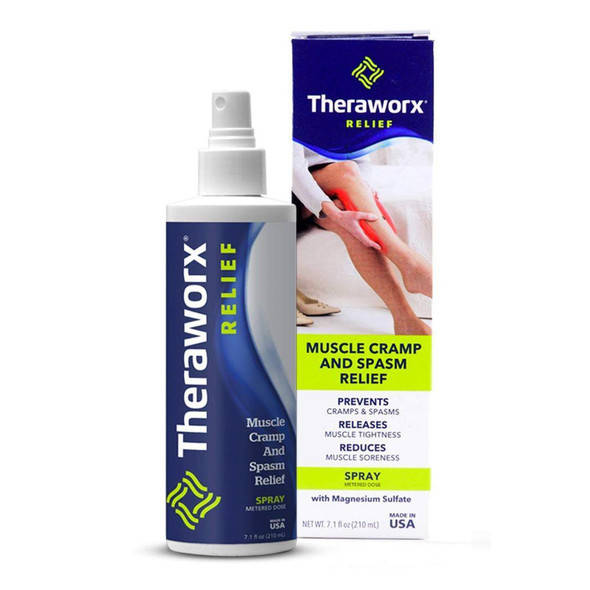 Theraworx Relief Magnesium Sulfate 6X HPUS Topical Pain Relief