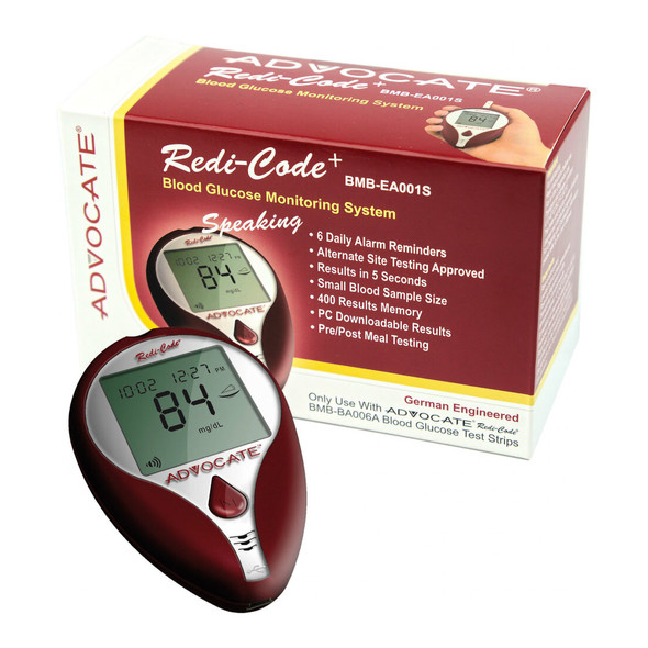 Advocate Redi-Code Plus Speaking BG Meter