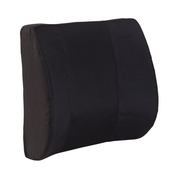 Mabis Lumbar Cushion, Standard, Black