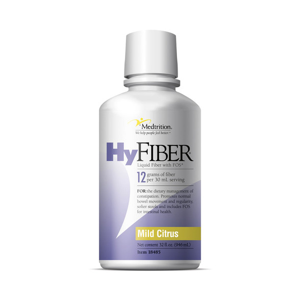 HyFiber with FOS Citrus Oral Supplement, 32-ounce bottle