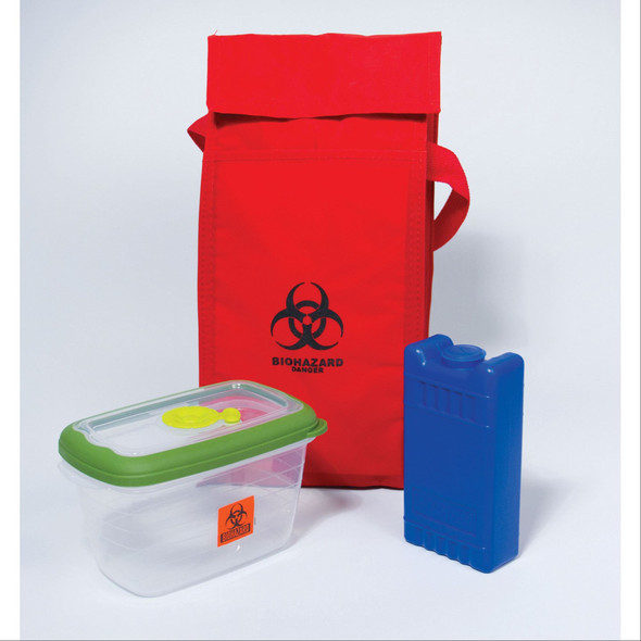 Mini Insulated Biohazard Specimen Transport System