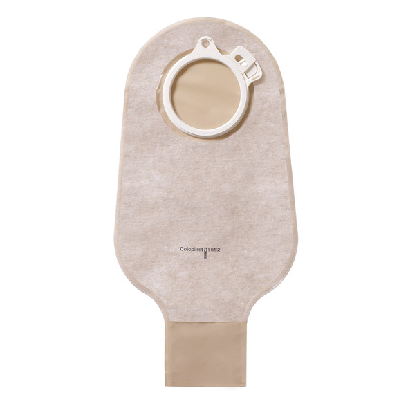 Assura Two-Piece Drainable Opaque Ostomy Pouch, 12 Inch Length, 1/2 to 1-9/16 Stoma