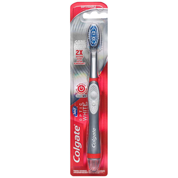 Colgate 360 Optic White Sonic Power Toothbrush