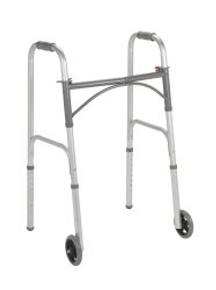 drive Steel Folding Walker, 25  32 Inch Height