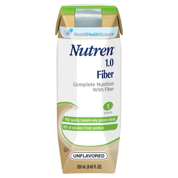 Nutren 1.0 Fiber Tube Feeding Formula, 8.45 oz. Carton