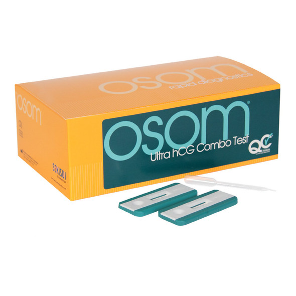 OSOM Ultra hCG Combo Pregnancy Fertility Reproductive Health Test Kit