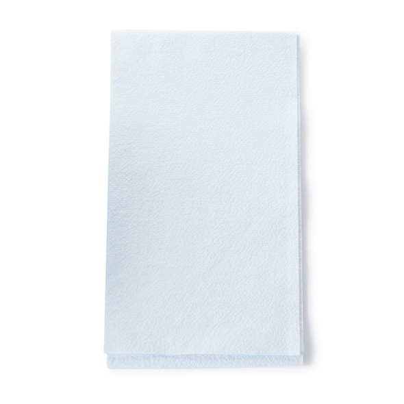 Graham Medical White/Blue Flat Stretcher Sheet, 40 x 72 Inch