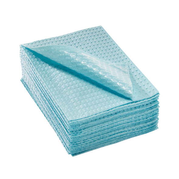 McKesson Premium Nonsterile Blue Procedure Towel, 13 x 18 Inch