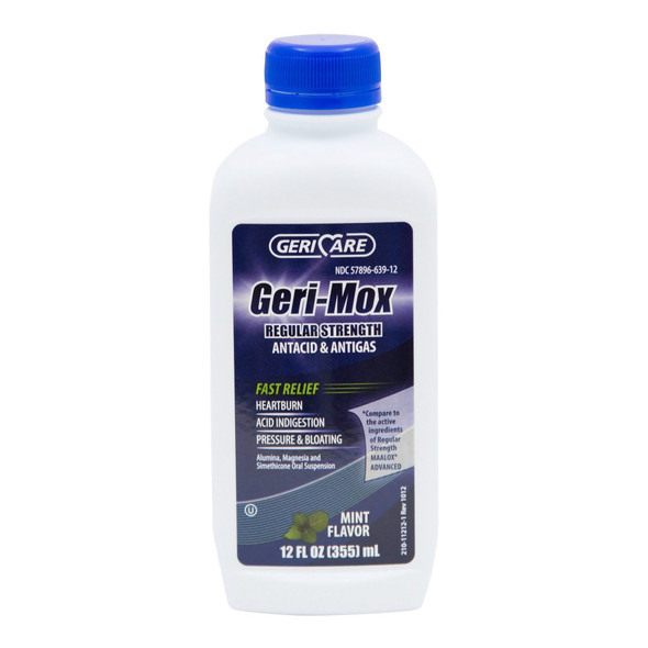 Geri-Care Geri-Mox Aluminum Hydroxide / Magnesium Hydroxide Antacid