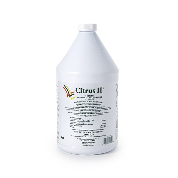 Citrus II Surface Disinfectant Cleaner, 1 gal Jug