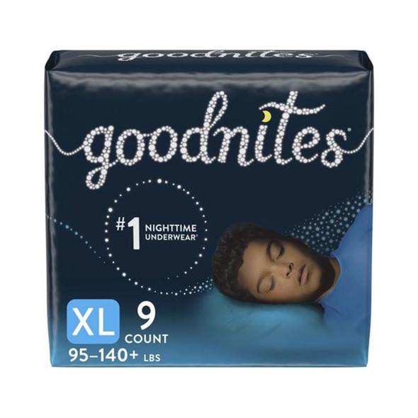 Goodnites Boys Heavy Absorbency Nighttime Underwear, X-Large
