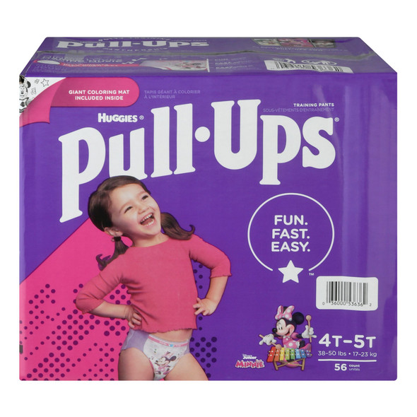 Pull-Ups Learning Designs for Girls, Size 6 / 4T to 5T