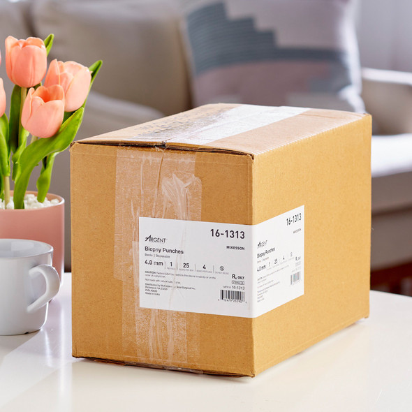 Biopsy Punch McKesson Argent Dermal 4 mm 25/BX