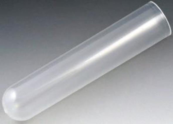 Test Tube Round Bottom Plain 16 X 75 mm 8 mL Without Color Coding Without Closure Polypropylene Tube