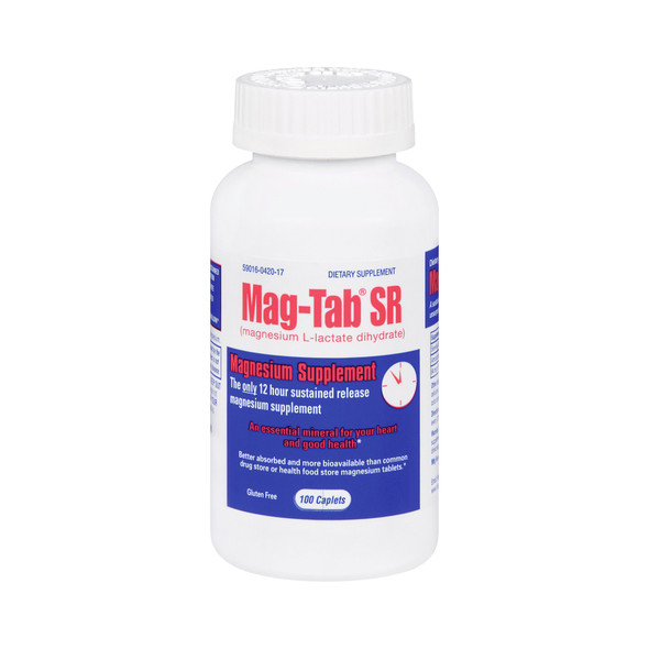 Mag-Tab SR Magnesium Mineral Supplement