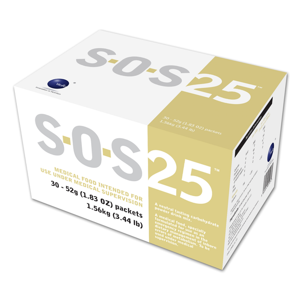 Oral Supplement S.O.S. 20 Neutral Flavor Powder 42 Gram Individual Packet 30/CS DISCONTINUED ALT IS #1143635 S.O.S.™ 25 52 Gram Individual Packet
