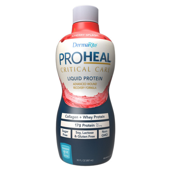 ProHeal Critical Care Cherry Splash Oral Protein Supplement, 30-ounce Bottle