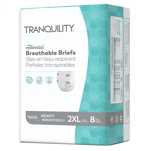 Tranquility Essential Heavy Incontinence Brief, 2X-Large