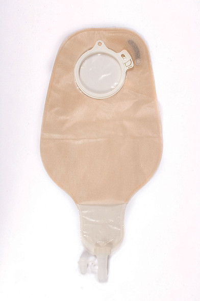 Assura Magnum Two-Piece Drainable Transparent Ostomy Pouch, 12½ Inch Length, 3/8 to 1-3/8 Inch Stoma