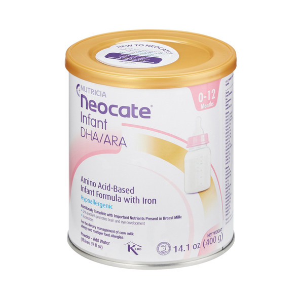 Neocate DHA & ARA Infant Formula, 14.1-ounce can