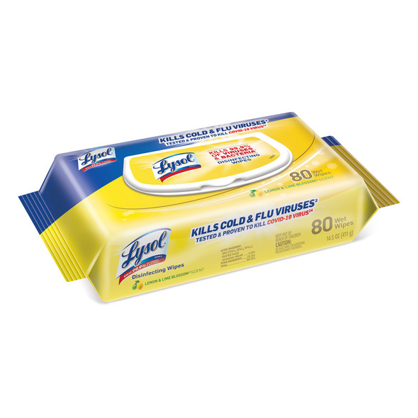 Lysol Premoistened Surface Disinfectant Wipes