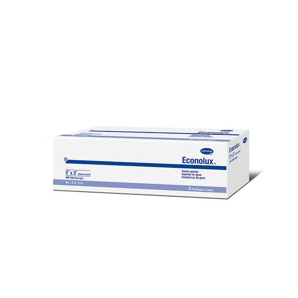 Econolux Gauze Sponge, 2 x 2 Inch