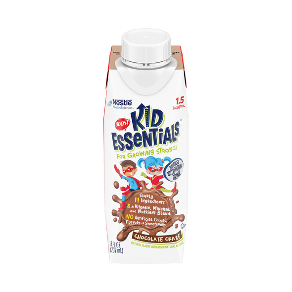 Boost Kid Essentials 1.5 Chocolate Oral Supplement, 8 oz. Carton