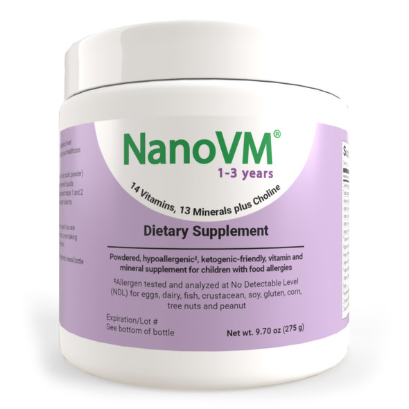 NanoVM 1  3 Years Pediatric Oral Supplement, 275-gram Jar