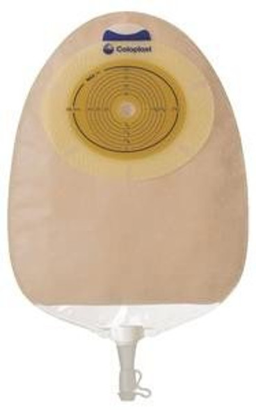 SenSura One-Piece Drainable Transparent Urostomy Pouch, 10-3/8 Inch Length, 7/8 Inch Stoma