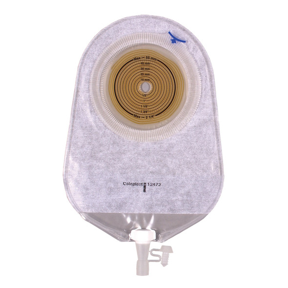 Assura Deep Convex MAXI Drainable Urostomy Pouch, 5/8 to 1-11/16 Inch Stoma