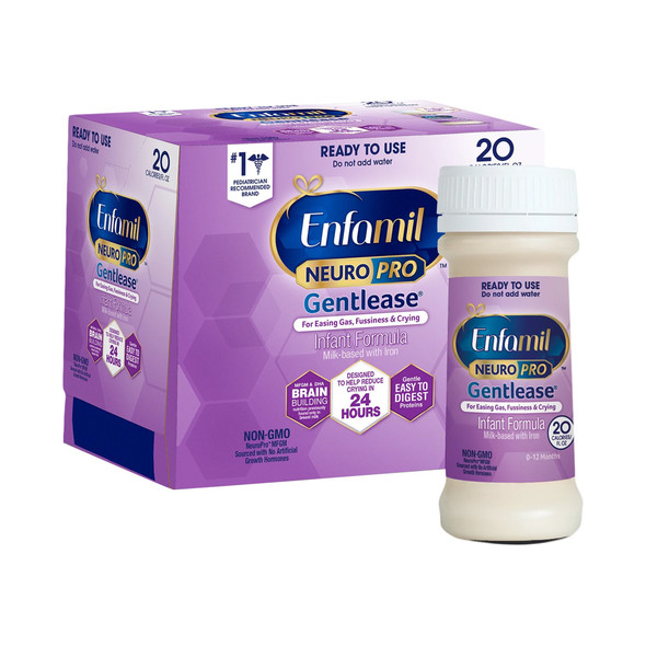 Enfamil NeuroPro Gentlease Ready to Use Infant Formula, 2 oz. Bottle