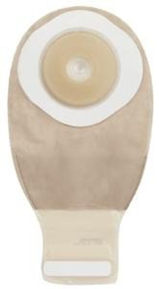 Esteem + One-Piece Drainable Transparent Filtered Ostomy Pouch, 12 Inch Length, 32 mm Flange