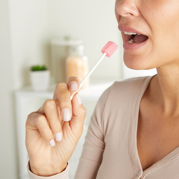 Oral Swabstick McKesson Foam Tip Untreated 1000/CS Oral Swabstick McKesson Foam Tip Untreated 1000/CS