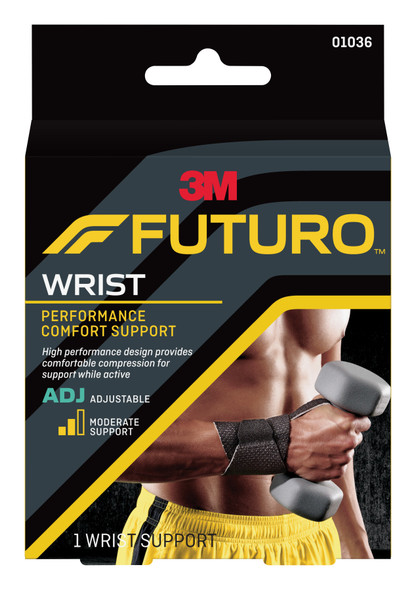 3M Futuro Performance Comfort Wrist Support, One Size Fits Most