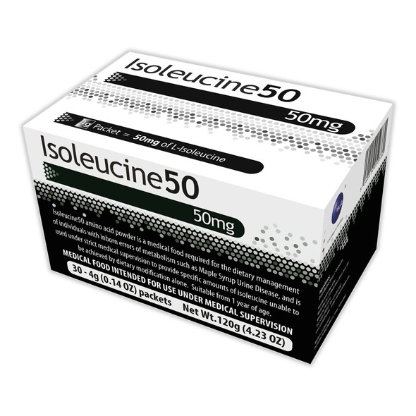 Isoleucine50 Amino Acid Oral Supplement, 4-gram Packet