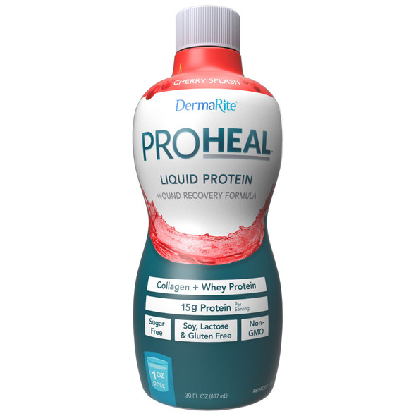 ProHeal Cherry Splash Oral Protein Supplement, 30-ounce Bottle