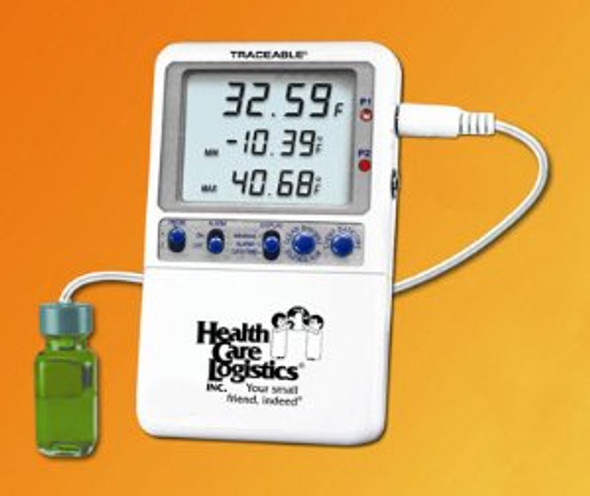 Traceable Hi-Accuracy Refrigerator / Freezer Thermometer with Alarm