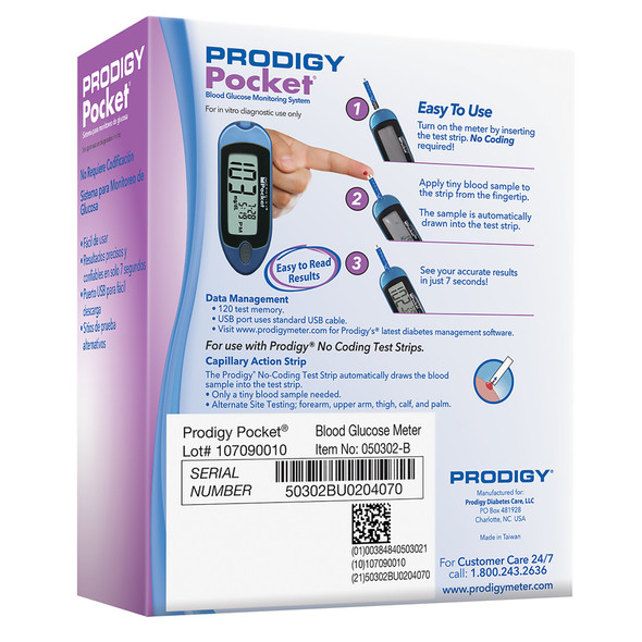 Blood_Glucose_Meter_GLUCOMETER__PRODIGY_POCKET_PORT_BLU_METER_ONLY_(10/CS)_Glucose_Meters_050302-B