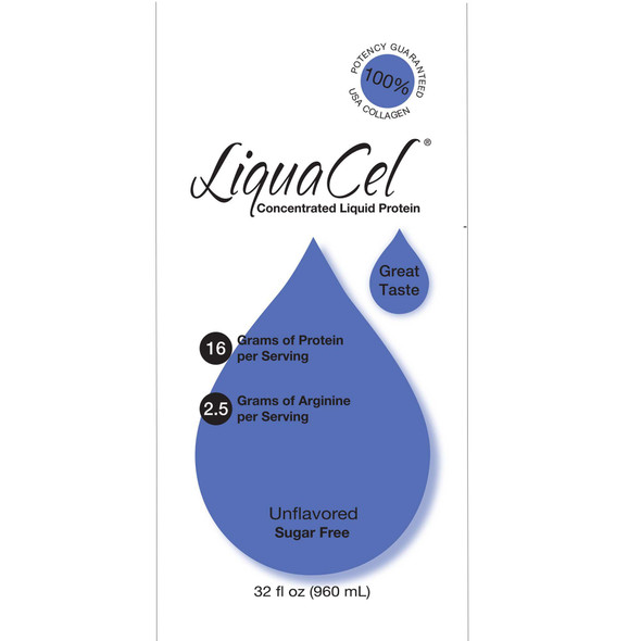 LiquaCel Oral Protein Supplement, 32 oz.