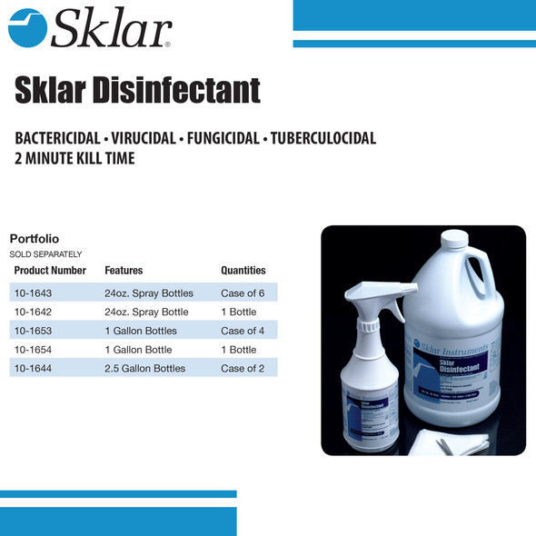 Surface_Disinfectant_Cleaner_DISINFECTANT__SKLAR_SPRAY_24OZ(6/CS)_Cleaners_and_Disinfectants_379425_803720_484484_340799_1103354_349257_1100338_210928_10-1643