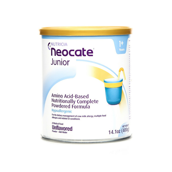 Neocate Junior with Prebiotics Pediatric Oral Supplement / Tube Feeding Formula, 14.1 oz. Can